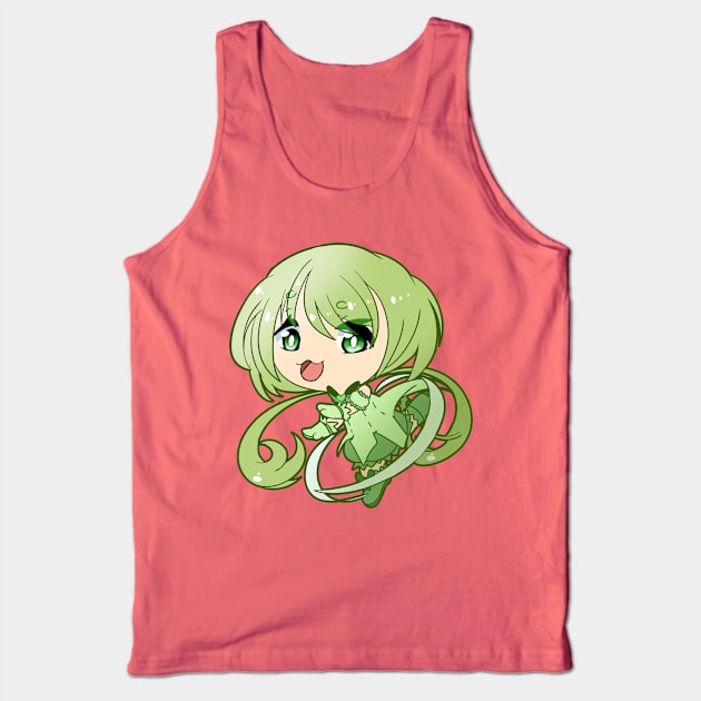 Tokyo Mew Mew New Lettuce Tank Top by kelsmister